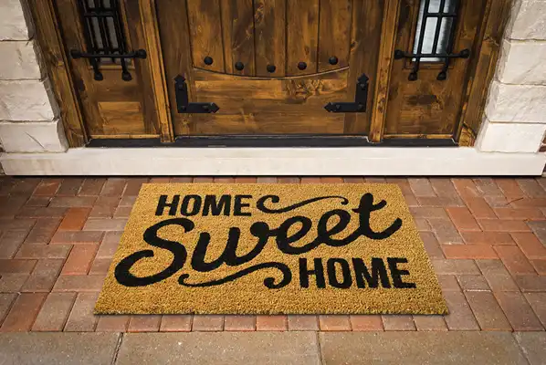 home sweet home door mat