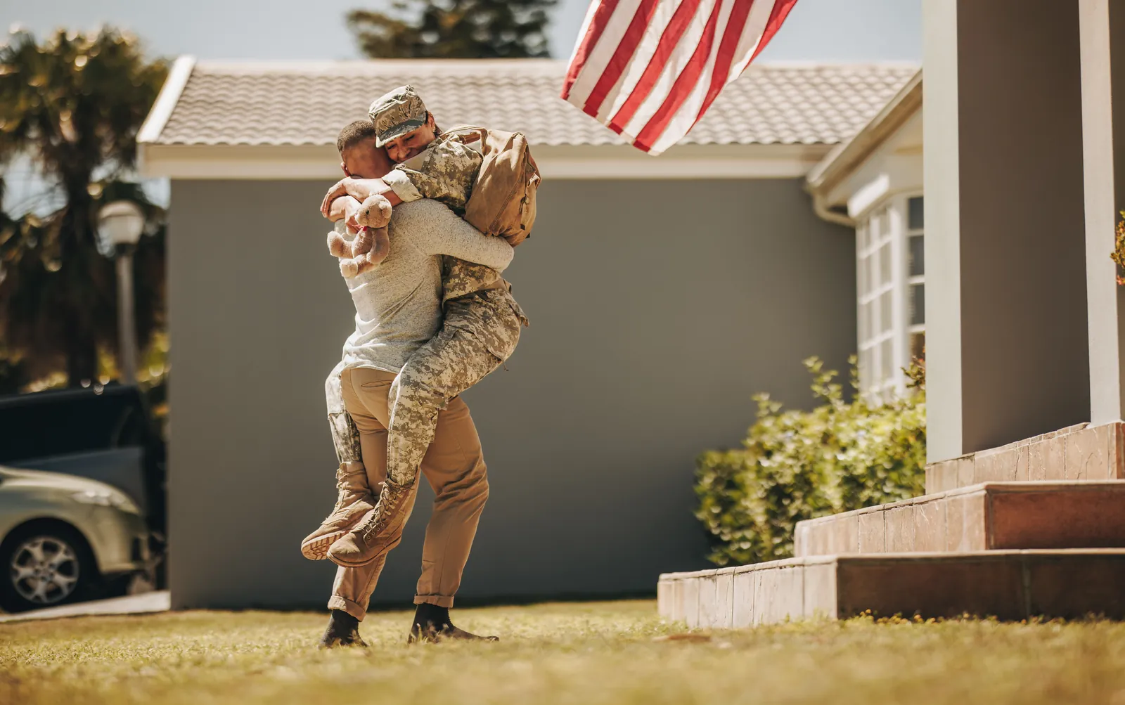 Service member returning home before talking through VA cash-out refinance options